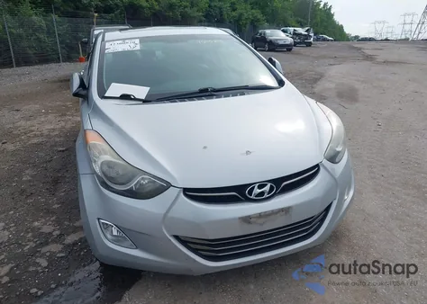 2013 Hyundai Elantra Limited из США, поврежденный, VIN 5NPDH4AE2DH401585